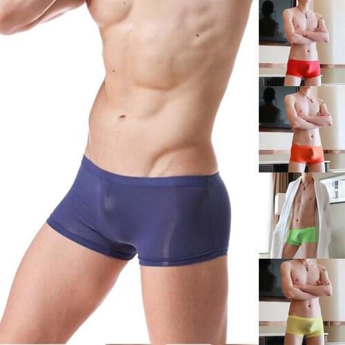 Muyogrt Mens Silk Briefs