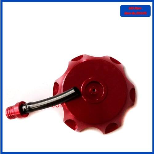 New red CNC Aluminum Gas Fuel Tank Cap Cover For Honda CRF50 70 XR50 SDG 70 90 107 110 125CC