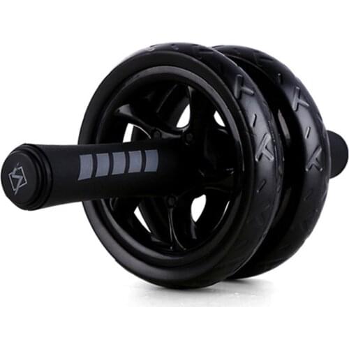 Muscle Exercise Equipment Home Fitness Equipment Double Wheel Abdominal Power Wheel Ab Roller Gym Roller Trainer Training