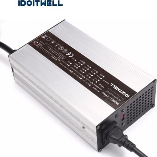 Customized 72V 10A 5A adjustable battery charger current 2 stages adjustable 72 volt battery charger for lead acid lopo li-ion