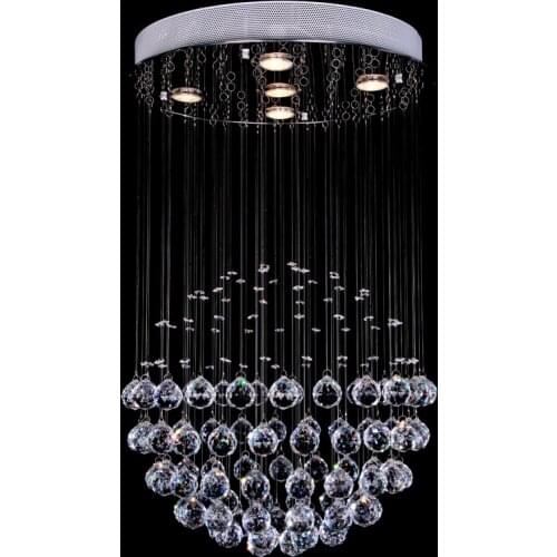 Modern fashion crystal pendant lamp ball crystal lamp living room restaurant bedroom lamps