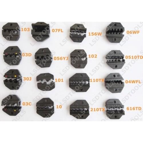 Alternatively jaws Interchangeable accessory die sets for the mutil functional crimping tools