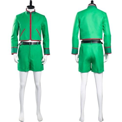 In the stock Anime Hunter X Hunter GON FREECSS Cosplay Costume Top Short Outfits Halloween Carnival Suit Christmas gift for girl