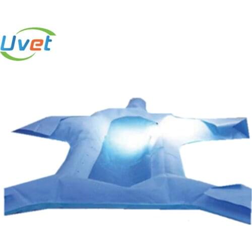 Uvet 10PCS veterinary Warmology Bodysuit Cat Dogs Pet Animal Disposable Bodysuit Vet anesthesia temperature management Bodysuit