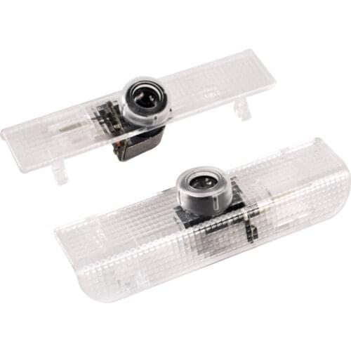 2Pcs For Nissan Teana Maxima Terra Alitma Armada Titan Navara Pathfinder 2Pcs Led Car Door Welcome Light Projector Courtesy Lamp