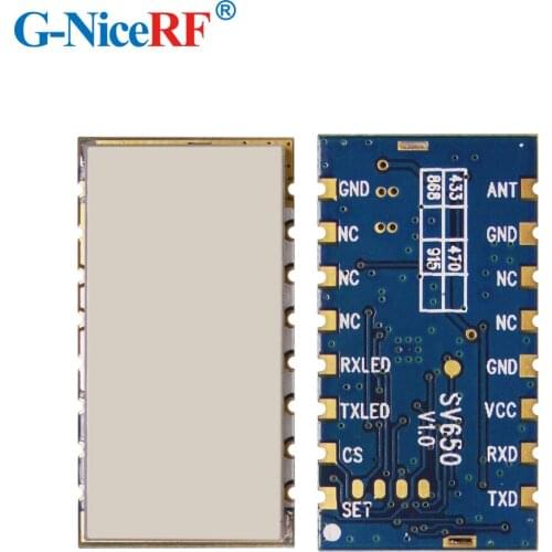 2pcs SV650 3km 470MHz TTL port 500mW Embedded wireless data transmission module GFSK Module free shipping