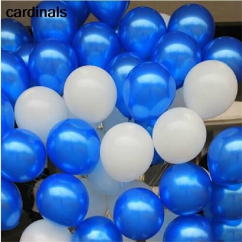 20pcs 10inch Blue Good Quality Latex Balloon Air Balls Inflatable Wedding Party Birthday Party Decoration Balloons Gift Balls