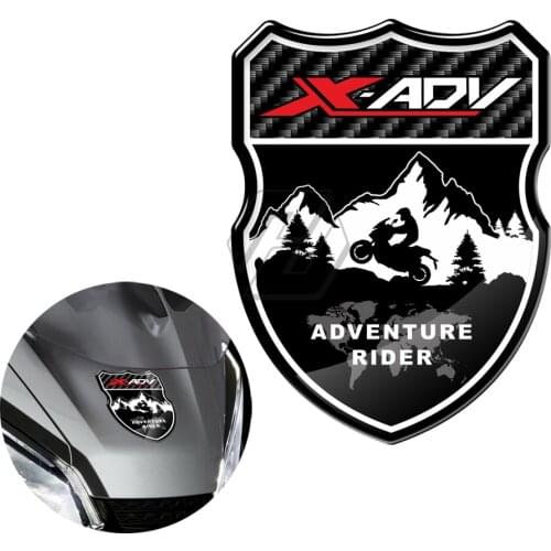 3D Motorcycle Sticker Case for HONDA X-ADV XADV 150 250 300 750 Adventure Rider Decals