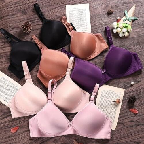 2021 New Arrival Back Buckle Large Size Underwear Bra For Women Push Up Comfortable Gather Adjusted-straps Bra Brasieres