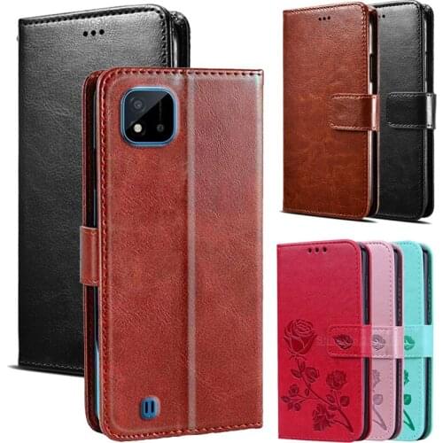 Case For OPPO Realme C20 RMX3061 Etui Telefon Flip Cover Leather Wallet Shell Funda For Realme C20 Case чехол Magnet Protector