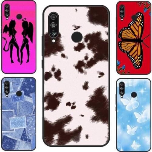 Devil Angel Butterfly Safari Babies Case For Huawei P30 P20 P40 Pro Mate 10 20 Lite Nova 5T P Smart Z 2019 Honor 9X 8X 8A 10i