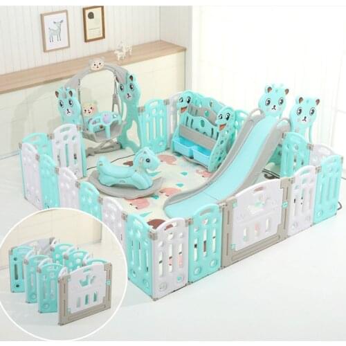 Baby Playpens Indoor Playground Children Activity Gear Environmental Protection Barrier Game Safety Fence Educational Play Yard