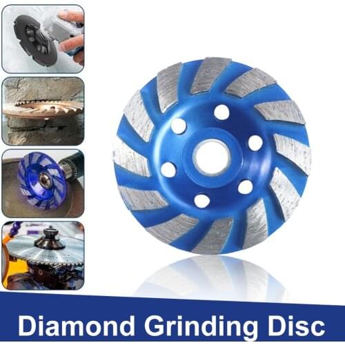4 Inch 100mm Diamond Grinding Wheel Disc Segment Bowl Cup Grinding Disc For Wood Marble Granite Glass Ceramics Grinding