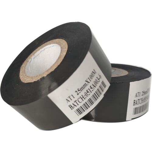 Black color date printing foil for foil coding machine