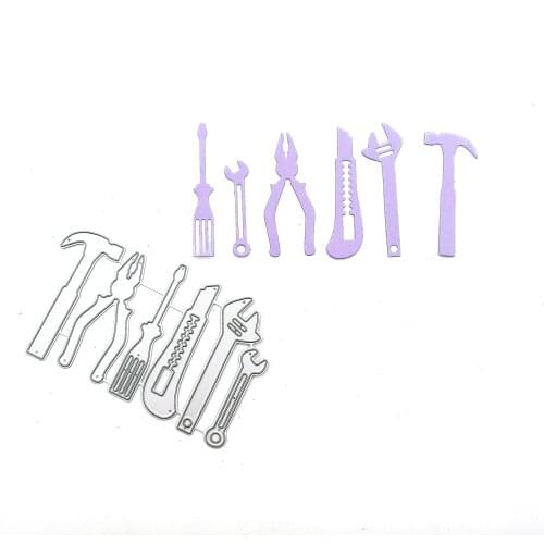 Julyarts Instrument Die Cuts for Card Making Stencil Embossing Stencils Scrapbooking Metal Craft Dies Embossing Template