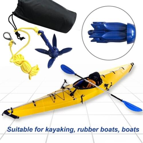 Kayak Anchor Kayak Canoe Motorboat SUP Paddle Board Boat Anchor Boat Kayak Inflatable Boat Kayak Accessories Bateau Gonflable