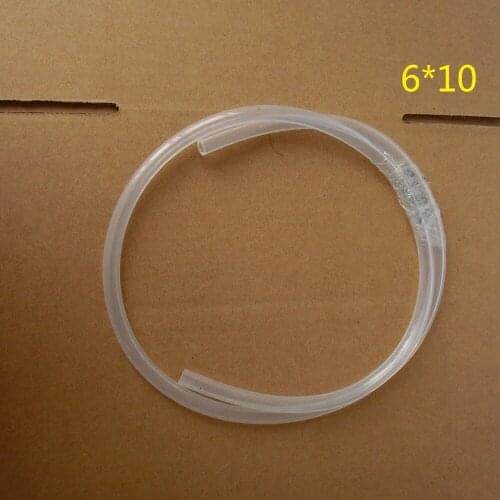 Kiger 6*10 transparent silicon rubber hose 10 meters free shipping