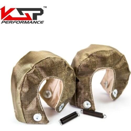 Kingsun high quality Titanium blanket heat shield T3 turbo barriers 1800 degree temp rating for Honda