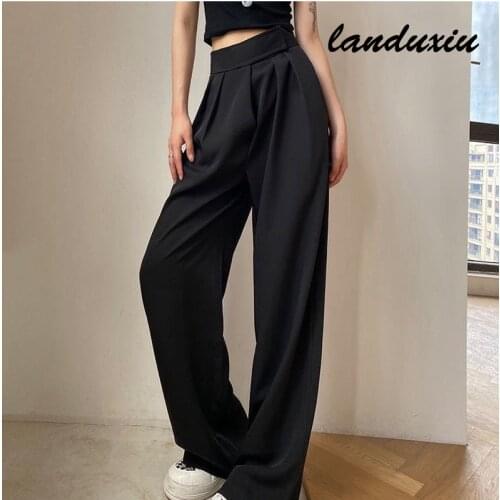 Женские классические брюки Landuxiu China At AliExpress