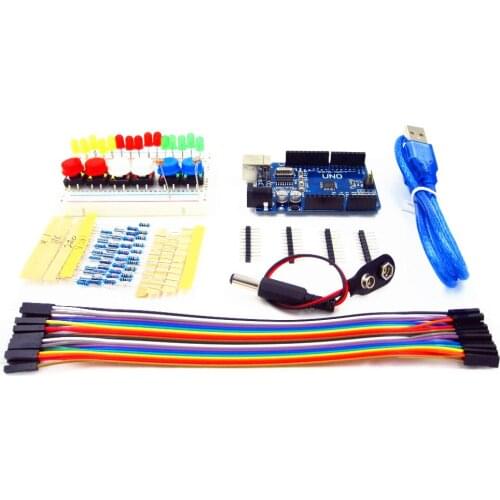 MB102 Breadboard Power Module+MB-102 830 Points Solderless Prototype Bread Board kit +65 Flexible Jumper Wires