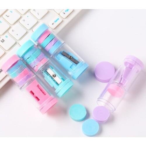 Small And Erasers w29 w54 w19n Gift Student Supply w57 Pencil Sharpener