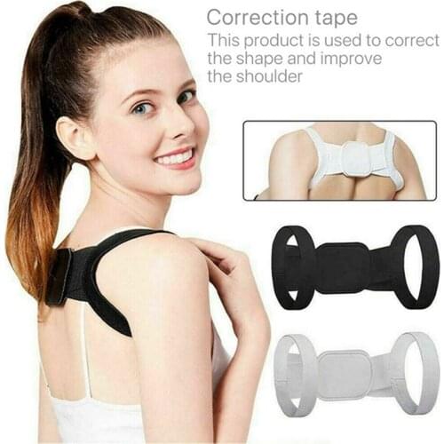Invisible Back Posture Orthotics Shoulder Corrector Brace Belt Spine SupportPaste The Length Of The Students' Correction Tape
