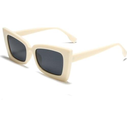 Cute Sexy Retro Square Frame Sunglasses Women Small Black Transparent Pink 2020 Punk Vintage Cheap Sun Glasses Red Female Uv400