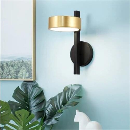 Postmodern Bedroom Wall Lamp Creative Living Room TV Cabinet Corridor Aisle Wall Lamp Led Wall Sconce Lighting