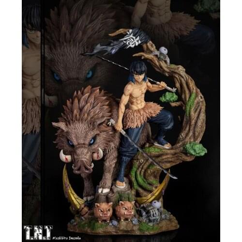 Presale Demon Slayer [Replacement Head] TNT Studio Mouth Inosuke GK Limited Edition Statue Figure Model