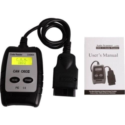 Professional Auto Scan Tool Read Erase Fault Code CAS804 CAN/OBDII Code Reader Auto Scanner Vehicles Diagnostic Tools