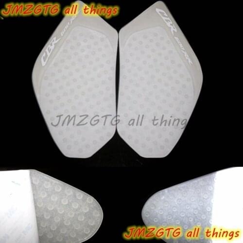 Transparent Tank Grip Pads For HONDA CBR600RR 2003 04 05 2006 Protector Sticker Decal Gas Knee Grip Tank Traction Pad Side 3M