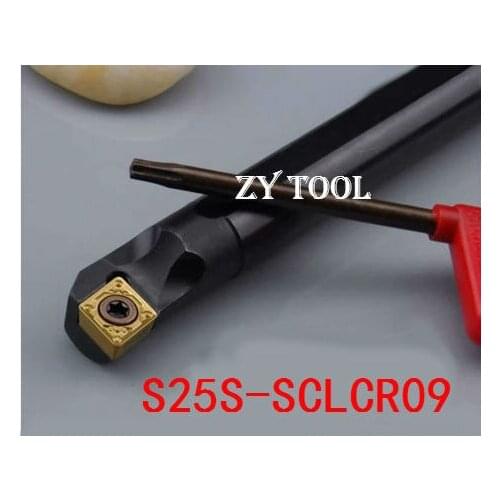 S25S-SCLCR09 Boring Bar,CNC turning tool holder,Internal turning tools,Lathe cutting tool,boring tool for CCMT009T304/08 Insert