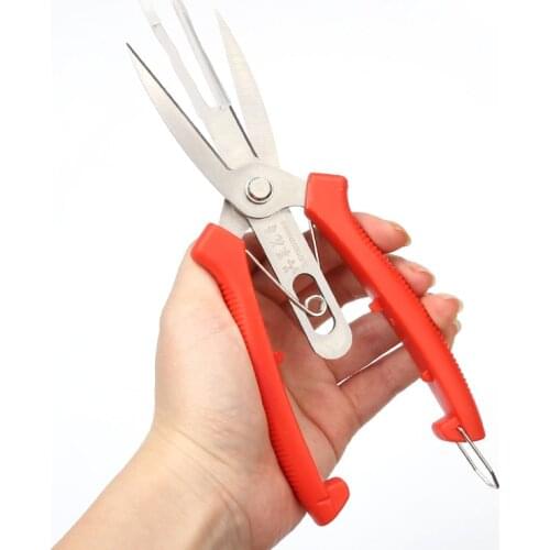 Garden Pruners Thinning Scissors Double-port Fruit And Flower Thinning Shears Multi-use Pruning Fruit Tree Sharping Tools