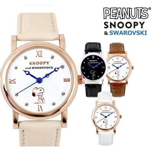 Часы со стразами женские Snoopy China At AliExpress