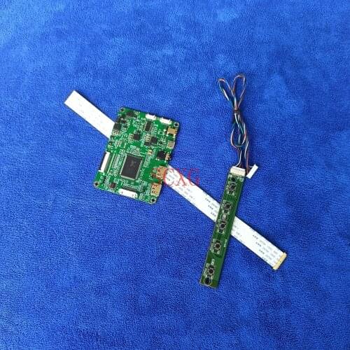 HDMI-Compatible 2Mini 1366*768 Panel controller board 30 Pin eDP Micro USB 5V KIT Fit B156XTN01.0 B156XTN02.6 B156XTN03.1/5 LED