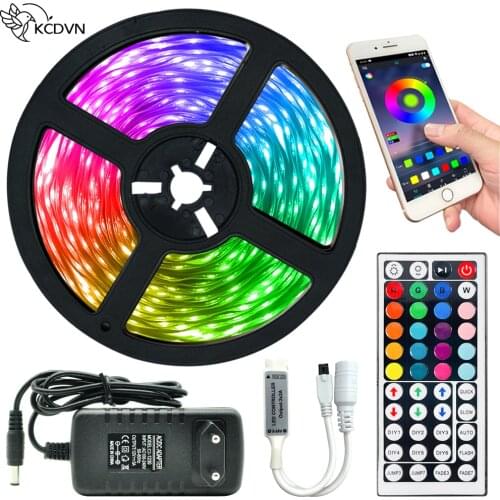 LED Strip Light WIFI RGB 5050 Luces 16.4-65.6 Feet Para Habitacion Bedroom TV Decoration Fita Supports Tuya Alexa Google Control