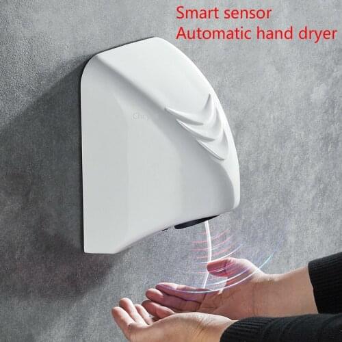 Upgraded style toilet smart hand dryer automatic induction hand dryer bathroom hand dryer hand dryer small hand dryer household