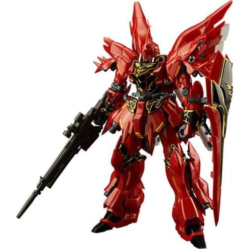 100% Original Bandai Gundam Mobile Suit Rg-22 Xin An Zhou Super Value Action Figure Kids Toy Gift