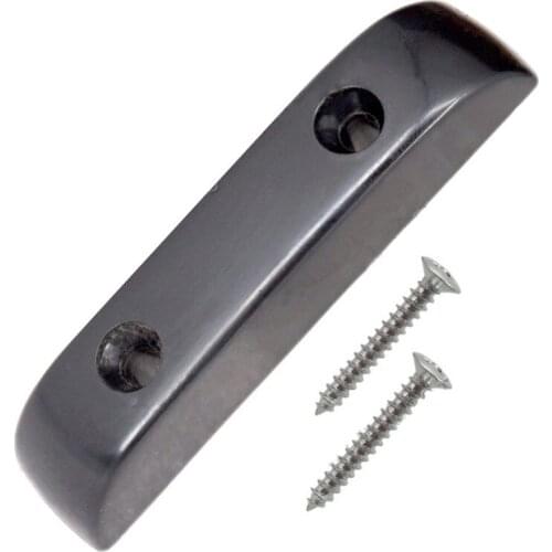 2Pcs/lot Plastic Black Bass Guitar Thumbrest Thumb Rest Finger Rest Guitar Accessories