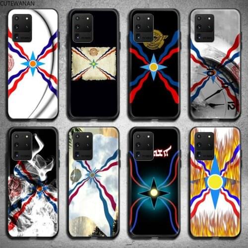Assyria Australia flag Assyrian Phone Case For Samsung Galaxy S21 Plus Ultra S20 FE M11 S8 S9 plus S10 5G lite 2020
