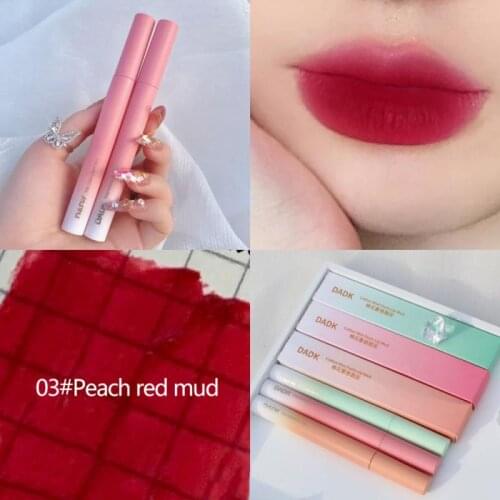 High Quality 3 Pcs/set Velvet Lip Glaze Mud Smooth Moisturizing Non-fading High Color Rendering Belleza Labiales Maquiagem TSLM2