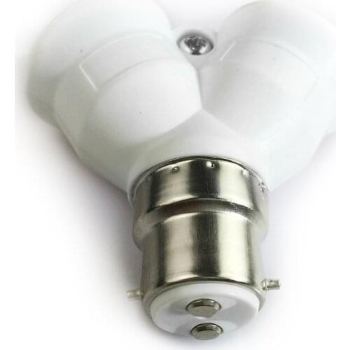 E27 to 2 E27,E27 To E14,B22 To E14 light bulb adapter converter 2 Way Splitter conversion Socket