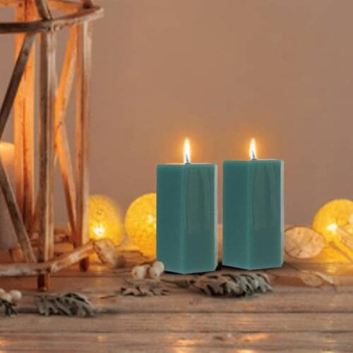 Hexagon Candle Mould Handmade Party Supplies Night Light Model Church Top DIY Aromatherapy Candle Craft Mould Gifts Reusable New