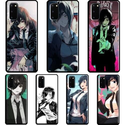 Himeno Chainsaw Man Manga Anime Cover For Samsung Galaxy S20 FE S21 Ultra Note 20 Note9 Note10 S8 S9 S10 Plus Phone Case