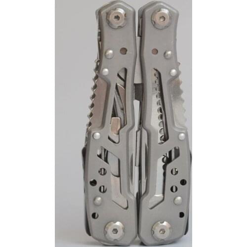 Multifunction Stainless Steel Multi-tool Pocket Knife Pliers Folding Pliers Mini Portable Folding Pliers Drop Ship