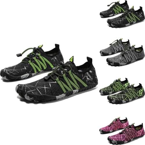 Men Women Barefoot Shoes Wading Shoes Quick-Drying Water Shoes Beach Sandals Aqua Shoes Breathable Lovers Diving Swimming Shoes