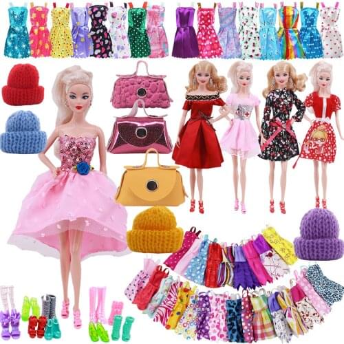 Barbies Doll Clothes Evening Dress&Accessories Suitable For 11.5inch Barbies Doll Cocktail Daily Casual Clothing Accessories