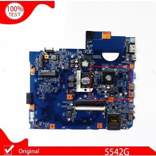 Original 09230-1 JV50-TR MB 48.4FN01.011 Main Board For acer Asipre 5542 5542G Laptop Motherboard DDR2 with graphics card chips