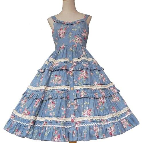 Carolas Garden ~ Sweet Cotton Lolita JSK Dress by Infanta