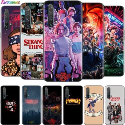 Transparent Cover Stranger Things For OPPO AX7 A1K A93 A92 A73 A72 A53S A52 A32 A31 A9 A11 A7 A5 2020 Phone Case